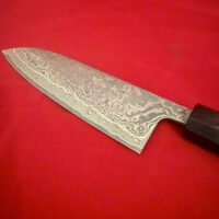 Kamoshiro SG2 damascus- Santoku 165 mm