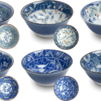 Risskål - Flowers 6st