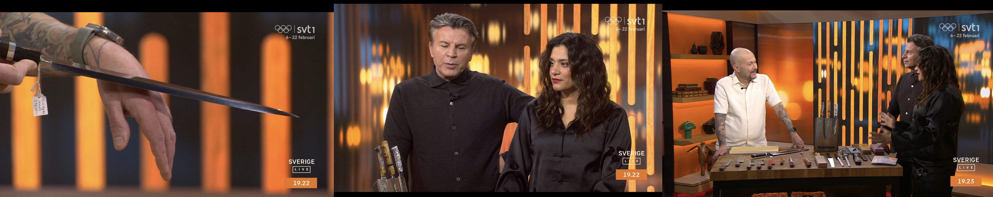 SVT Sverige Live knivexpert